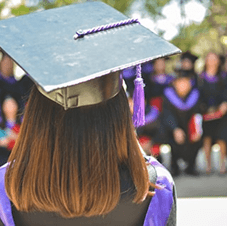 Graduate cap closeup